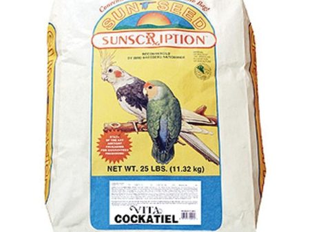 VITA SUNSCRIPTION COCKATIEL AND LOVEBIRD FORMULA Sale