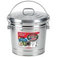 10-Gallon Galvanized Steel Trash Can Sale