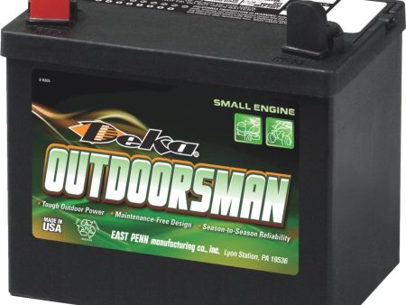 Deka Outdoorsman 12-Volt Lawn & Garden 300 CCA Small Engine Battery, Left Front Positive Terminal Sale