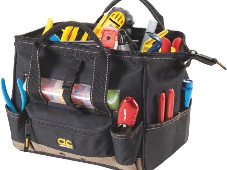 CLC 21-Pocket 12 In. Tool Bag with Top-Side Tray Discount