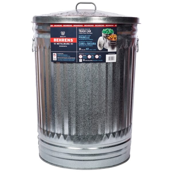 Behrens 31 Gallon Trash   Utility Can on Sale