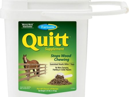 FARNAM QUITT CHEWING DETERRENT SUPPLEMENT FOR HORSES For Discount