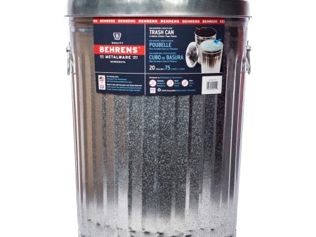 Behrens 20 Gallon Trash   Utility Can Online now