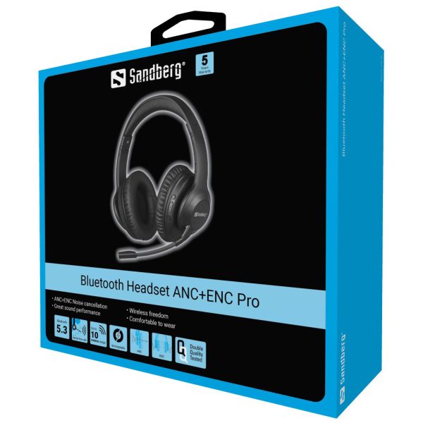 Sandberg 126-45 Bluetooth Headset ANC+ENC Pro Online