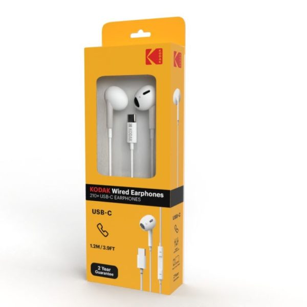 Kodak 210+ USB-C Earphones For Cheap