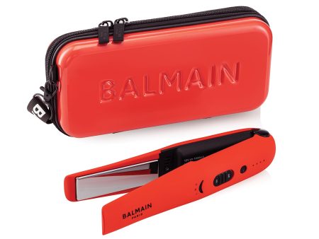 BAlMAIN HAIR tiesinimo žnyplės   Cordless Straightener Red +dovana 85 eur vertės Balmain krepšys For Sale