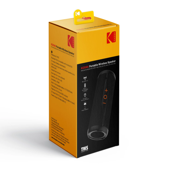 Kodak PWS-2252 Portable Wireless Speaker Discount