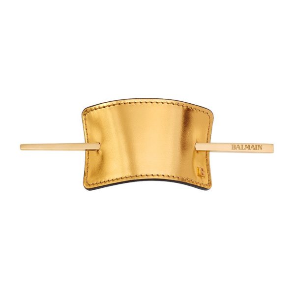 BALMAIN HAIR plaukų segtukas   Gold Hair Barrette +dovana 85 eur vertės Balmain krepšys Cheap