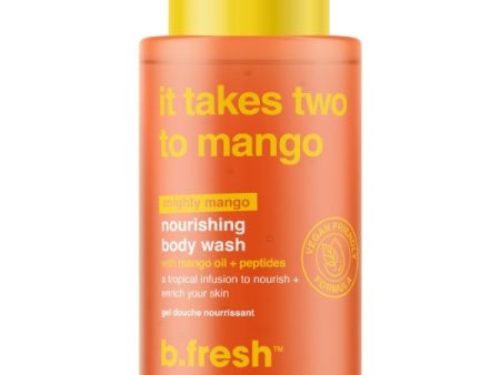 b.fresh It Takes Two To Mango Nourishing Body Wash Maitinamasis kūno prausiklis, 473ml For Sale