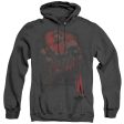 SUPERMAN : RED SON ADULT HEATHER HOODIE BLACK XL Online Hot Sale