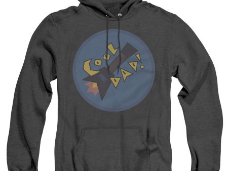 STEVEN UNIVERSE : COOL DAD ADULT HEATHER HOODIE BLACK MD Sale