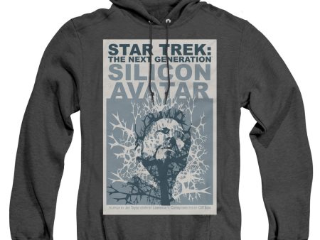 STAR TREK : THE NEXT GENERATION SEASON 5 EPISODE 4 ADULT HEATHER HOODIE BLACK XL Discount